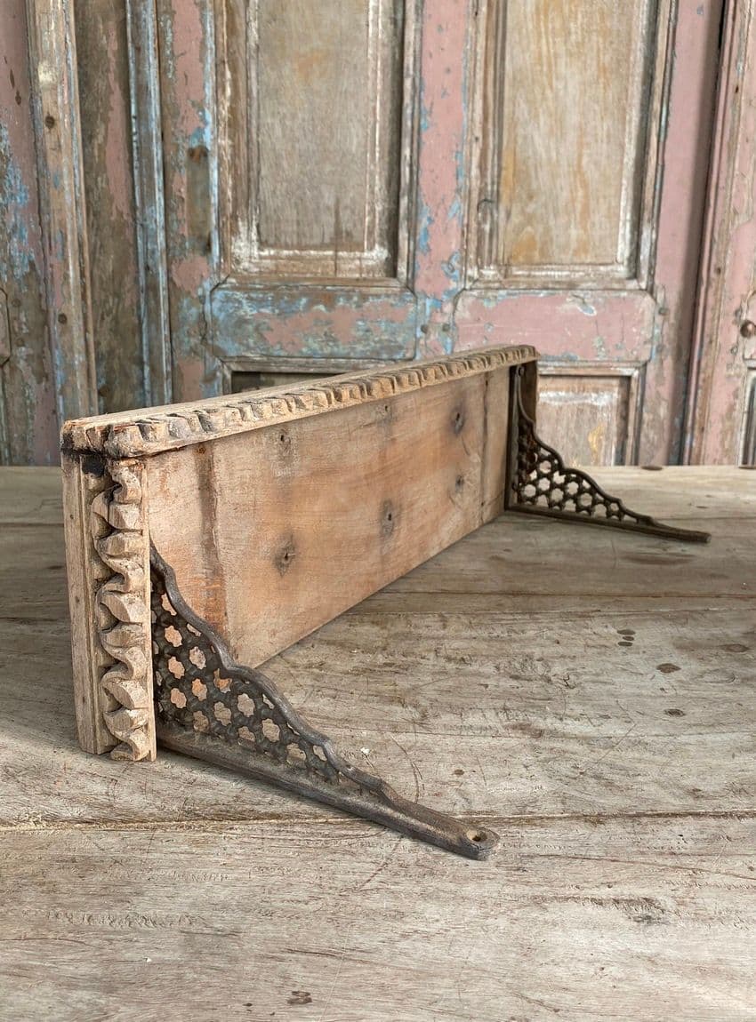 wood iron shelf 265*1100*225