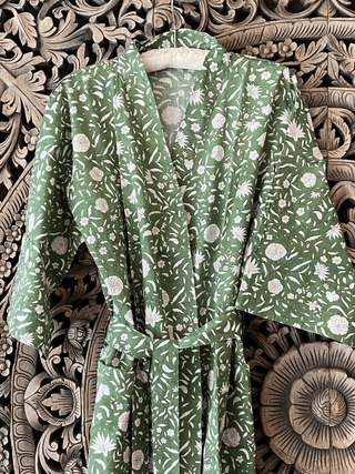 Kimono sleeping robe hotsell