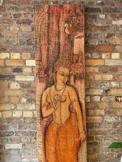 Boddisattva Padmapani (the one who holds the lotus) Painting of the Buddha as a Prince