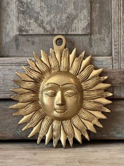 Brass Plaque of Surya the Sun God