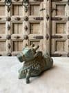 Bronze Casting of a Sacred Nandi Bull, Avatar of Shiva