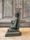 Bronze Casting of the Buddha with Decorative Aura