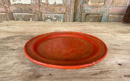 Burmese Lacquer Tray, Vintage
