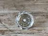 Clear Cut Glass Door Knob