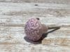Dusty Pink Ceramic Door Knob