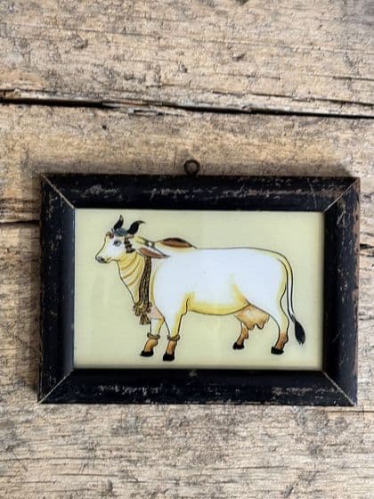 Glass Painting of a Nandi