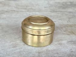 Golden Brass Vintage Box