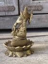 Golden Casting of Lord Ganesha - Medium