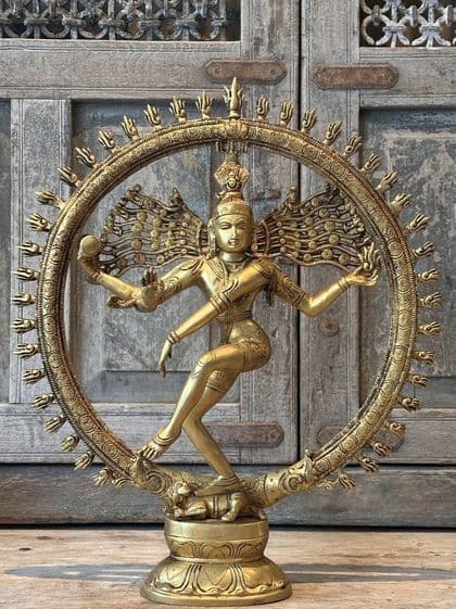 Golden Casting of Lord Shiva, Creator of the Universe