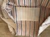 Hand-loomed cloth tote bag with vintage mirror-work embellishment 