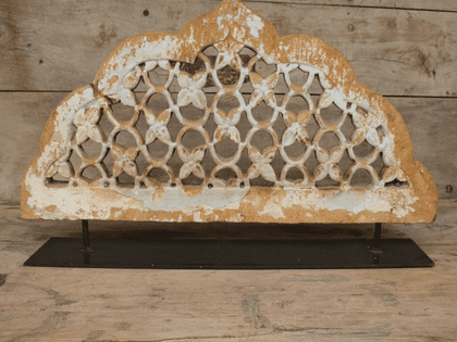 Jali Arch Panel with Scalloped Mehrab Arch, Jaisalmer, circa 1890