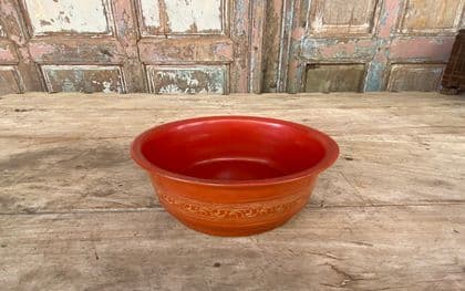 lacquer bowl from Burma, Vintage