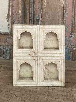 Marble Shrine Alha with 4 Niches, Udaipur