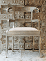 Raj Silver Pewter Plated Chairs (with Arms) <b>TO ORDER<b>
