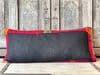 Rare Antique Floss Silk Dowry Bolster,  Swat Valley, Pakistan