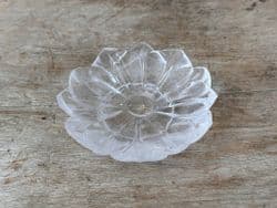 Rock Crystal Lotus Dish