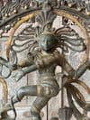 Shiva Dancing Nitraraj cast in bronze, South India