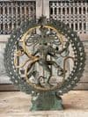 Shiva Dancing Nitraraj cast in bronze, South India