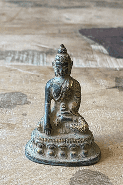Small bronze buddha