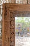 South Indian Temple Doorway with Bevelled Mirror added, 19th Century