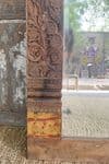 South Indian Temple Doorway with Bevelled Mirror added, 19th Century