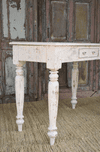 Vintage Colonial Desk with Marble Top