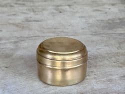 Vintage Golden Brass Tikka Box