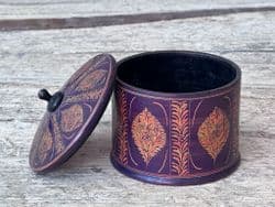 Vintage Hand Painted Decorative Box from Rajasthan