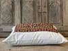 Vintage Indian Embroidery & French Linen Cushion