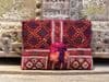 Vintage mirrorwork textile purse from Kutch, Gujarat