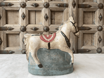 Vintage Polychrome painted horse
