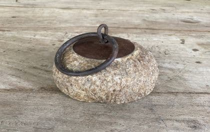 Vintage Stone & Iron Grain Weight