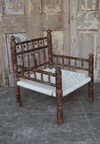Vintage Tribal Painted Chair, Gujarat