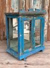 Vintage Wall Cabinet with Glass front and sides, Gujaratoors