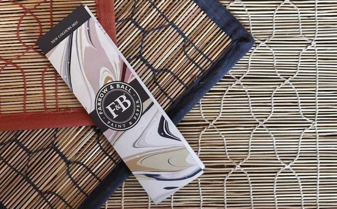 Stitching and tape edging colours for chik blinds by Opium