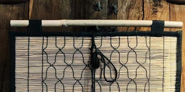 Tab Loops on Bamboo Pole