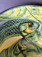 Adrian Brough large ceramic Fish Bowl