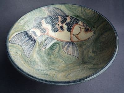Adrian Brough Studio Ceramic Fish Bowl