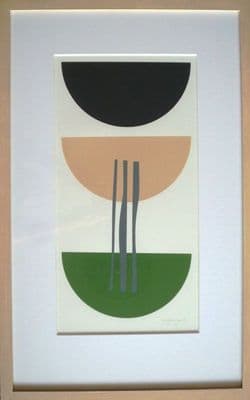 Amy Lanyon Abstract Monoprint