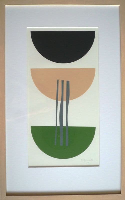 Amy Lanyon Abstract Monoprint