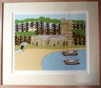 Bryan Pearce St Just in Roseland signed print