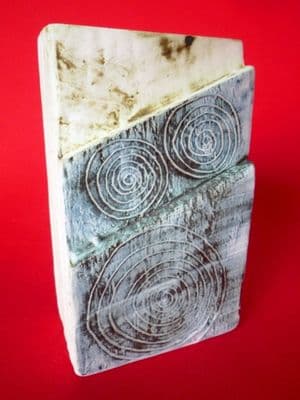 Carn Pottery Step Vase by J Beusmans