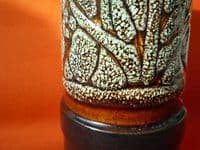 Celtic Pottery Brown Medallion Vase