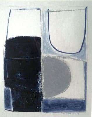 Dot Wade Abstract acrylic on paper