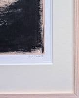 Dot Wade Untitled Monochrome acrylic on paper
