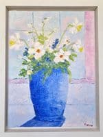 Joan Speight Hetty's Flowers Still Life oil on canvas