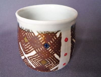 John Bedding Coloured Jewel Ceramic Yunomi