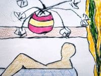 John Emanuel Hand Coloured limited edition etching