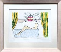 John Emanuel Hand Coloured limited edition etching