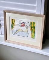 John Emanuel Hand Coloured limited edition etching